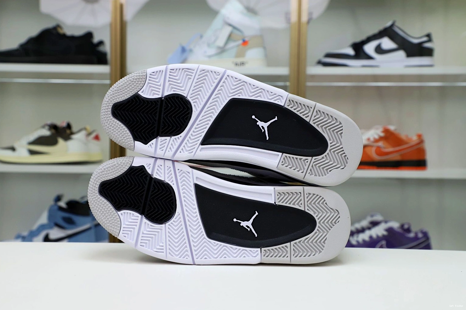 4 BLACK JORDAN AIR Affordable Kimikick 1949 MILITARY 0116